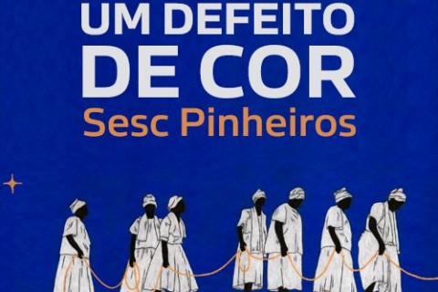 A exposição “Um Defeito de Cor” fica no Sesc Pinheiros, em São Paulo, até o dia 1º de dezembro.